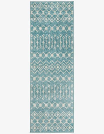 2' x 6' Moroccan Trellis Runner Rug