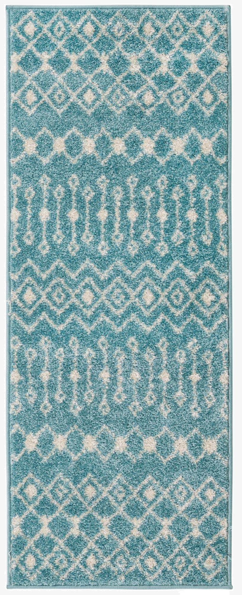 2' x 5' Moroccan Trellis Runner Rug