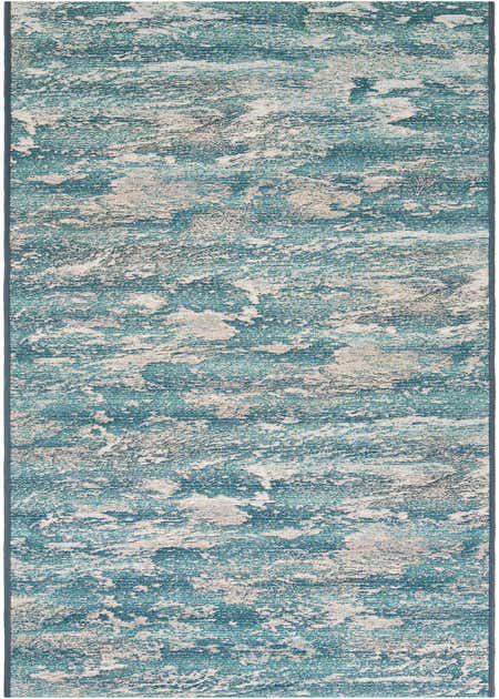 2' 7 x 12' Easy-Clean Modern Indoor / Outdoor Runner Rug