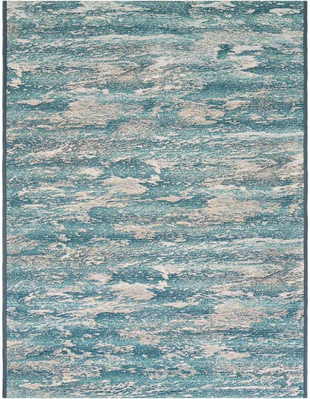 Detail image of 2' 7 x 12' Easy-Clean Modern Indoor / Outdoor Runner Rug