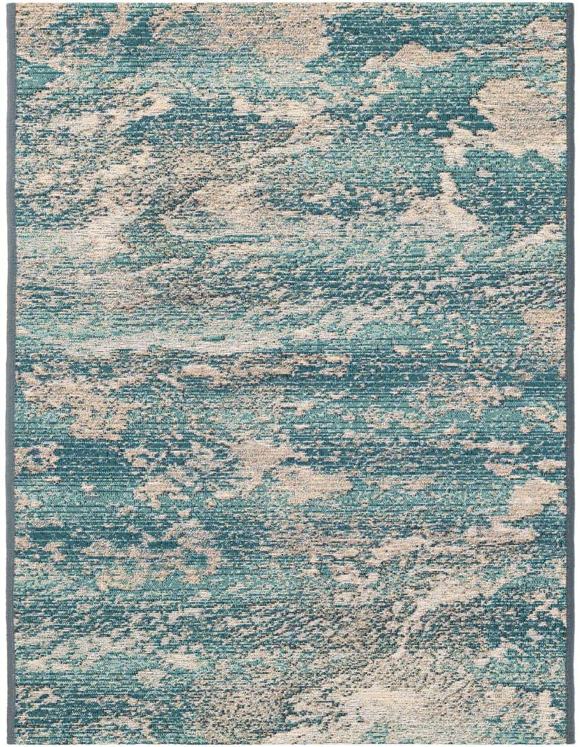 2' x 5' Easy-Clean Modern Indoor / Outdoor Runner Rug