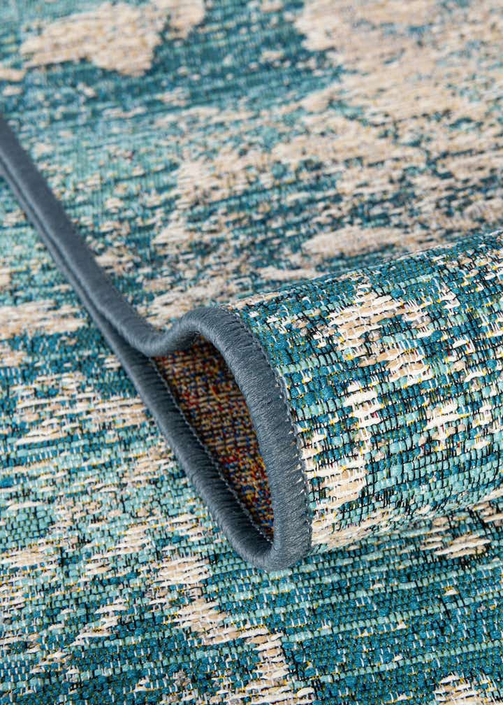 2' x 8' Easy-Clean Modern Indoor / Outdoor Runner Rug