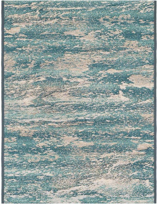Detail image of 2' x 8' Easy-Clean Modern Indoor / Outdoor Runner Rug