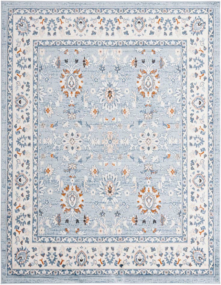 Detail image of 7' 10 x 7' 10 Charlotte Square Rug