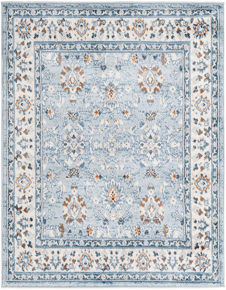 Detail image of 4' x 4' Charlotte Square Rug