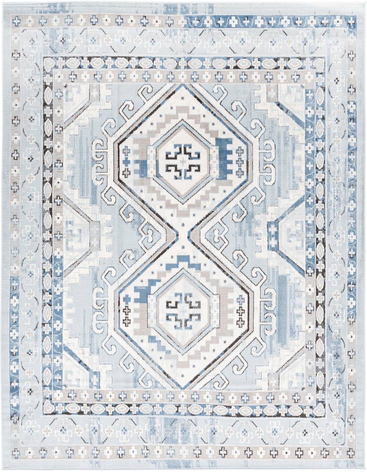 Detail image of 7' 10 x 7' 10 Charlotte Square Rug