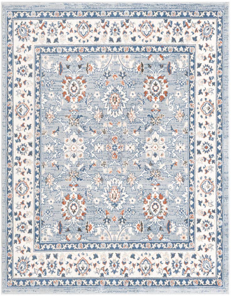 Detail image of 6' 1 x 6' 1 Charlotte Square Rug