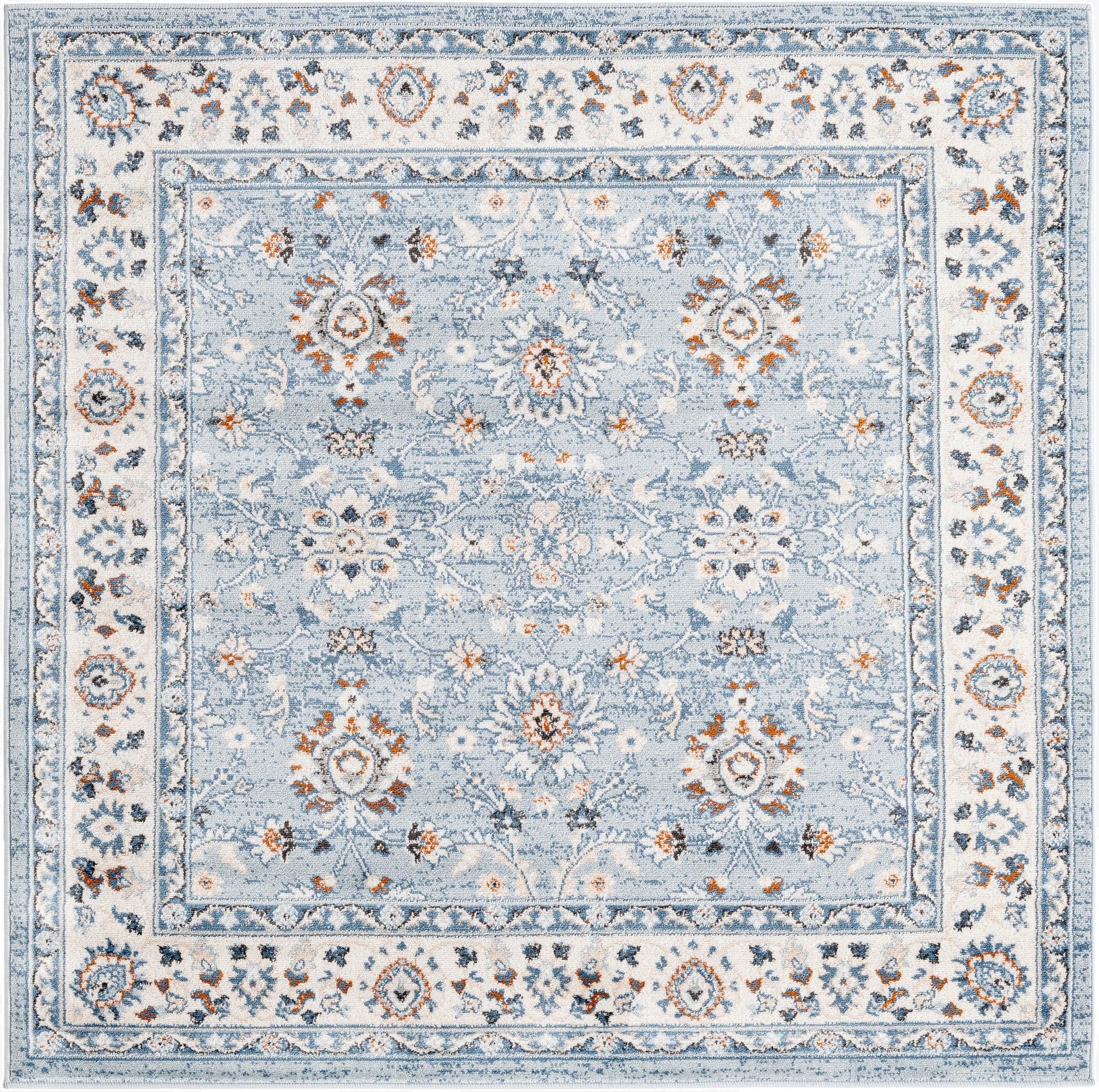 5' 3 x 5' 3 Charlotte Square Rug