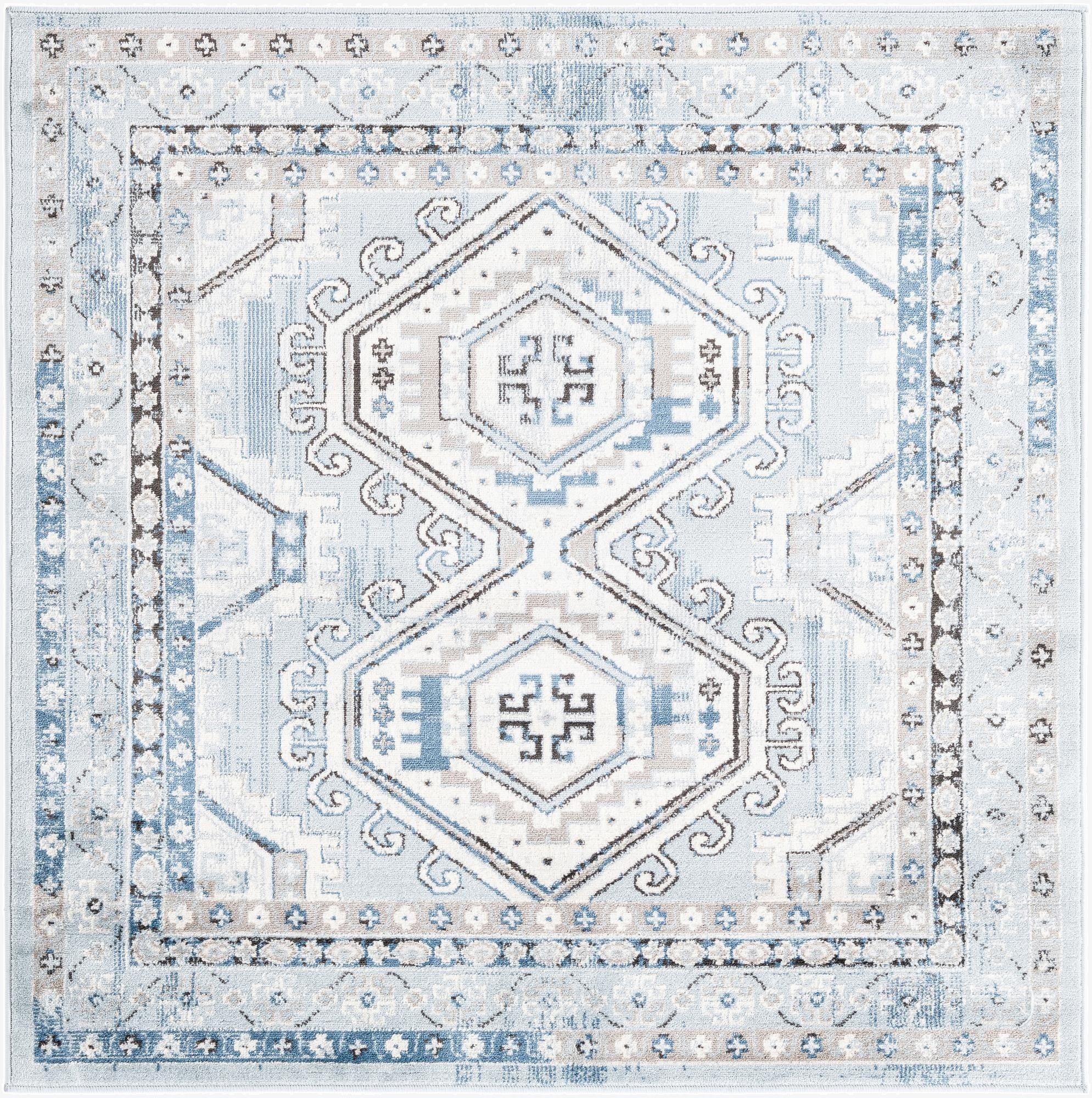 5' 3 x 5' 3 Charlotte Square Rug