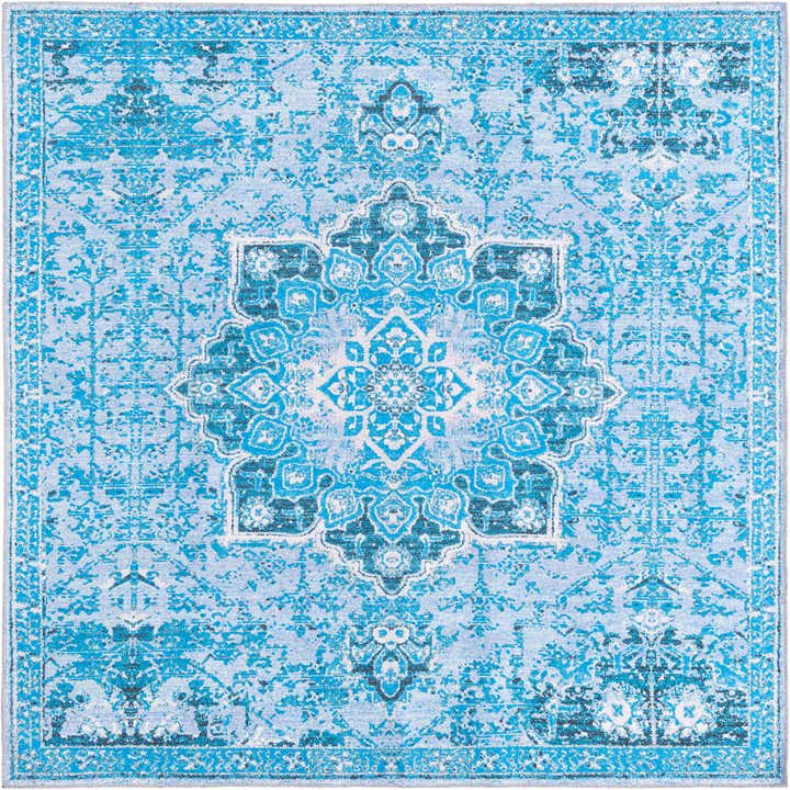 7' 3 x 7' 3 Washable Francesca Square Rug