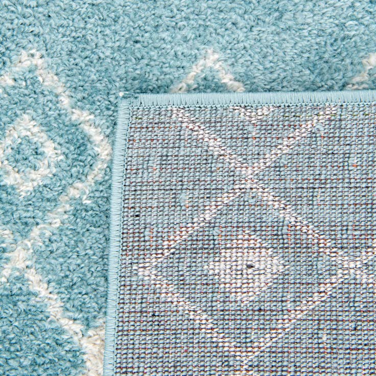Detail image of 10' x 10' Moroccan Trellis Square Rug