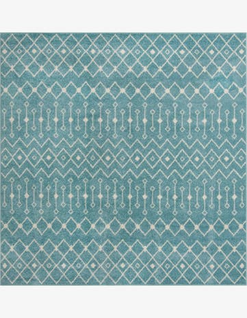 10' x 10' Moroccan Trellis Square Rug