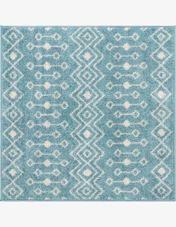 3' 3 x 3' 3 Moroccan Trellis Square Rug