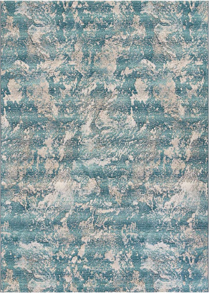 10' x 10' Easy-Clean Modern Indoor / Outdoor Square Rug