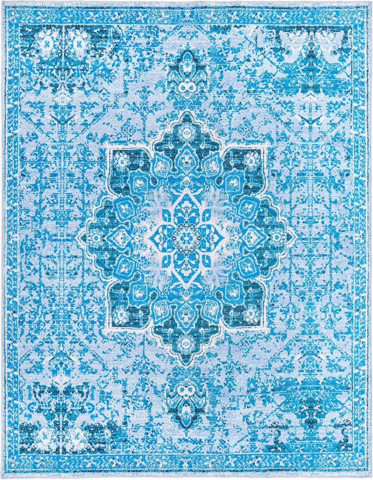 Detail image of 10' 6 x 10' 6 Washable Renaissance Square Rug