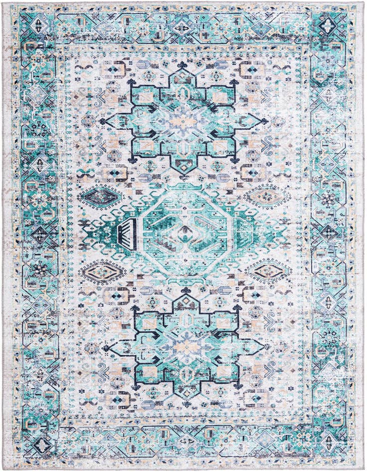 Detail image of 6' x 9' Washable Yara Rug