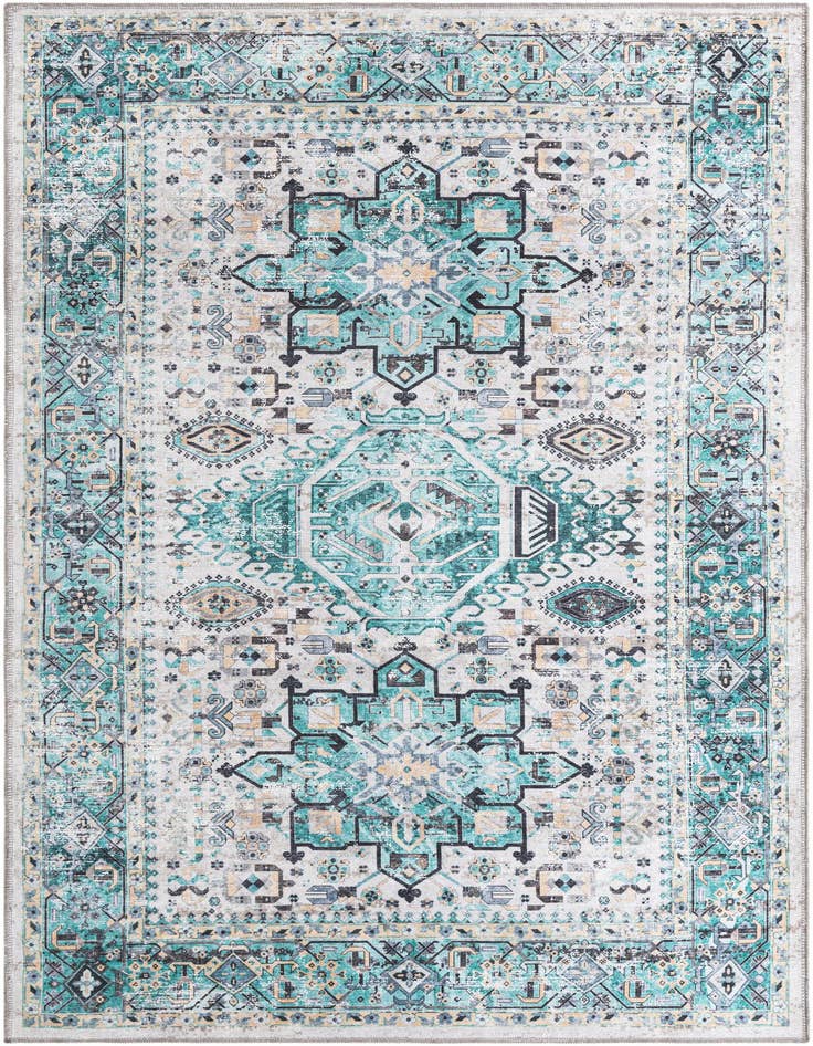 Detail image of 5' x 8' Washable Yara Rug