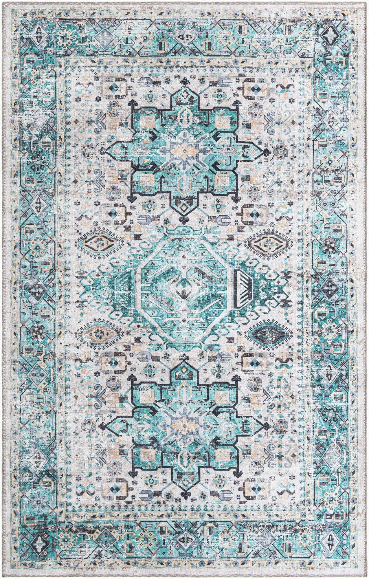 Primary image 5' x 8'  Washable Yara Rug