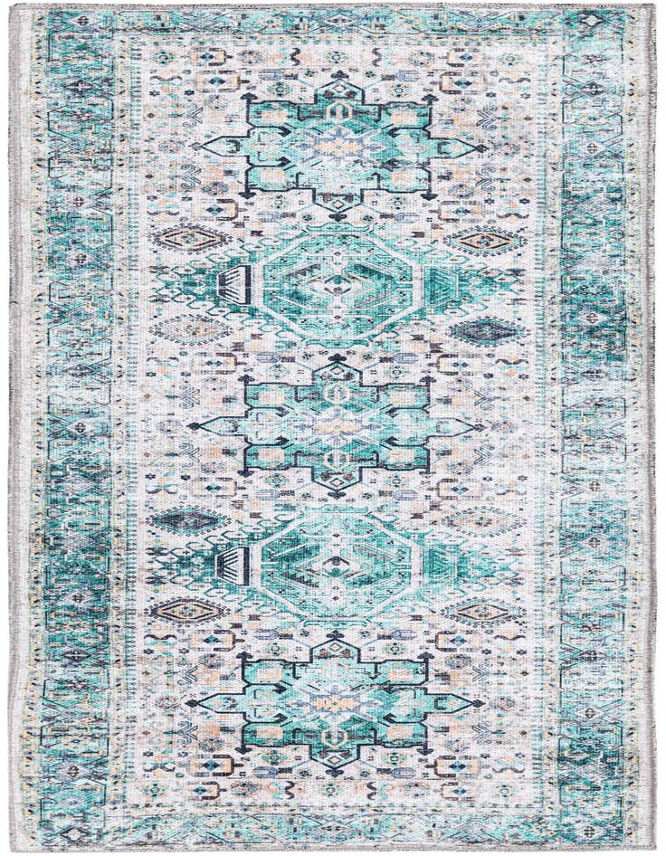 Detail image of 2' x 5' Washable Yara Runner Rug