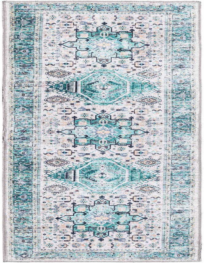 Detail image of 2' x 6' Washable Yara Runner Rug
