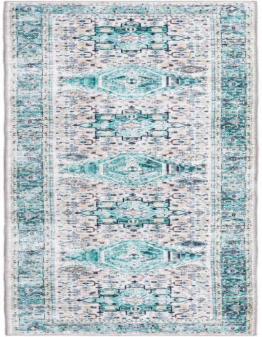 Detail image of 2' x 8' Washable Yara Runner Rug