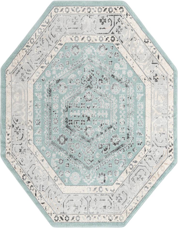 Detail image of 7' x 7' Aurelia Octagon Rug