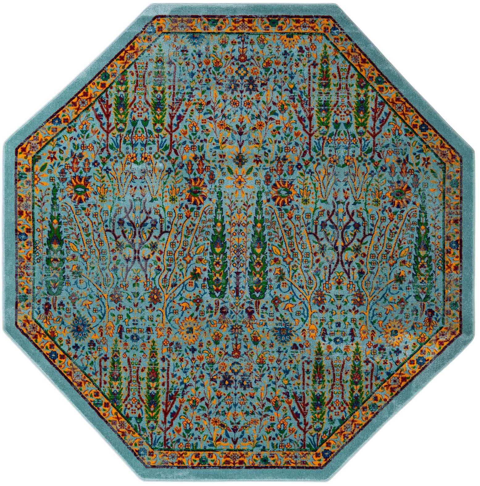 7' 10 x 7' 10 Calypso Octagon Rug