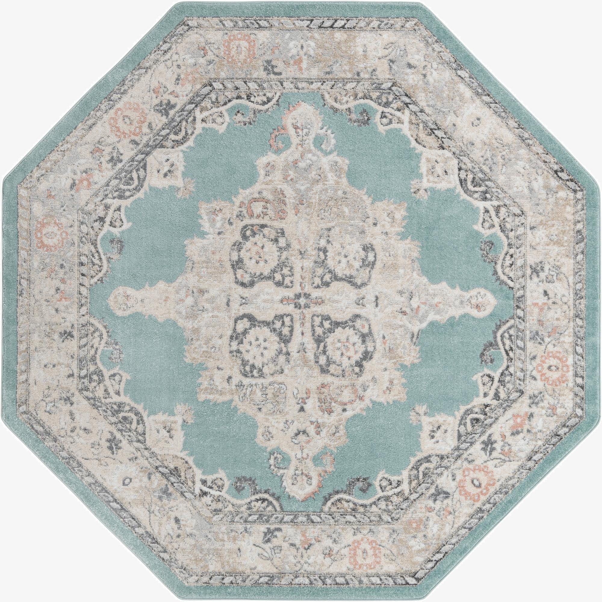 7' 10 x 7' 10 Parker Octagon Rug