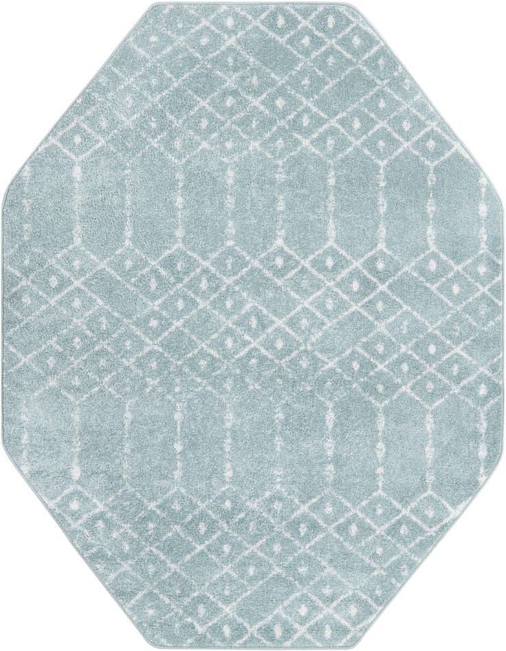 Detail image of 7' 10 x 7' 10 Paxon Trellis Octagon Rug