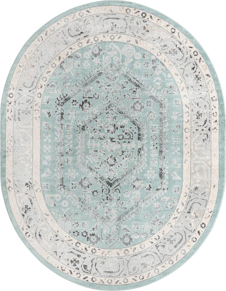 Detail image of 7' 10 x 10' Aurelia Oval Rug