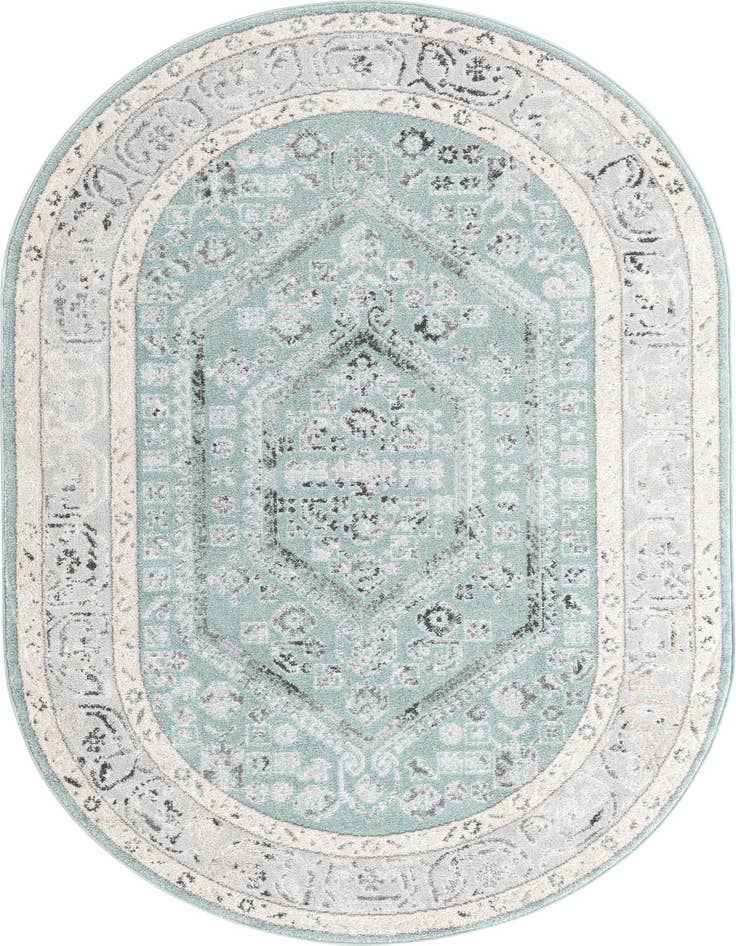 Detail image of 5' x 8' Aurelia Oval Rug
