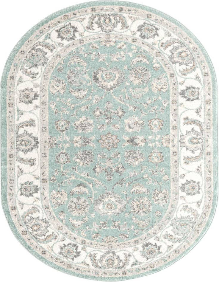 Detail image of 5' x 8' Aurelia Oval Rug