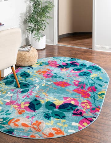 4' x 6' Azalea Oval Rug
