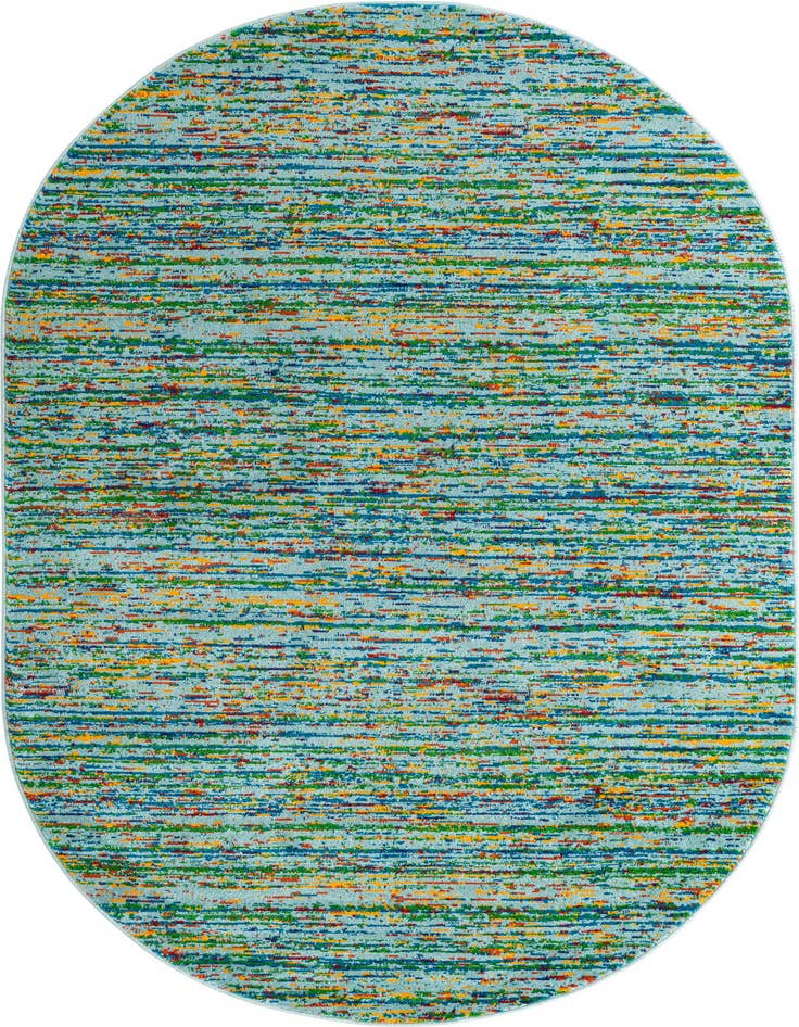 Detail image of 5' 3 x 8' Calypso Oval Rug