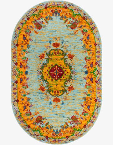 5' 3 x 8' Calypso Oval Rug