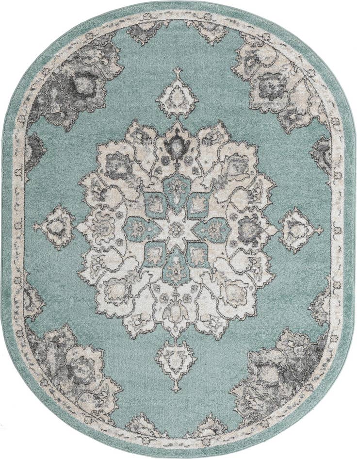 Detail image of 5' x 8' Parker Oval Rug