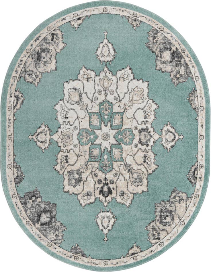 Detail image of 7' 10 x 10' Parker Oval Rug