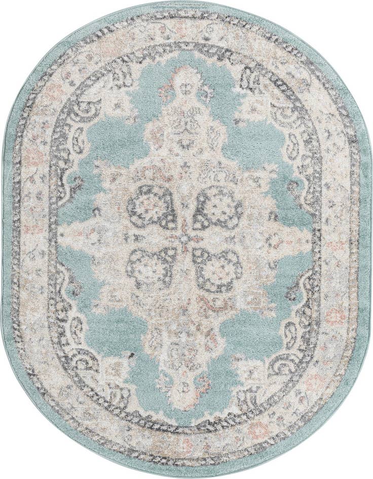 Detail image of 4' x 6' Parker Oval Rug