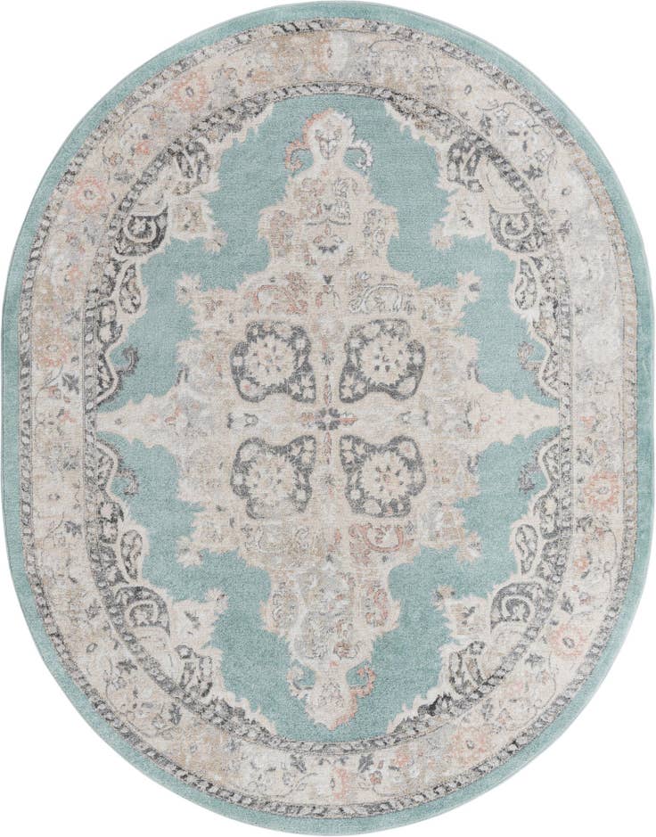 Detail image of 7' 10 x 10' Parker Oval Rug