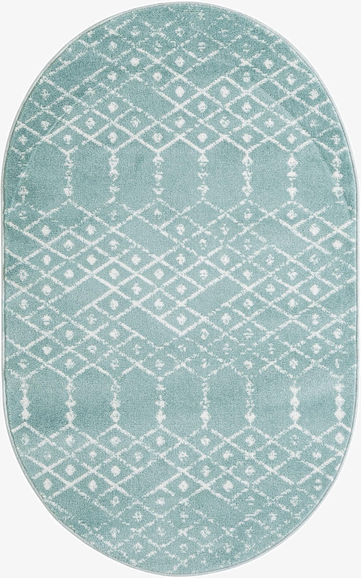 3' 3 x 5' 3 Paxon Trellis Oval Rug
