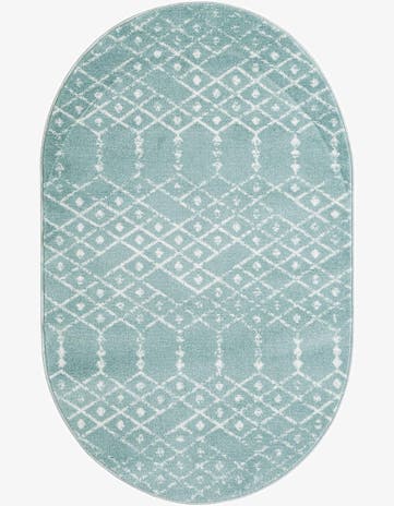 3' 3 x 5' 3 Paxon Trellis Oval Rug