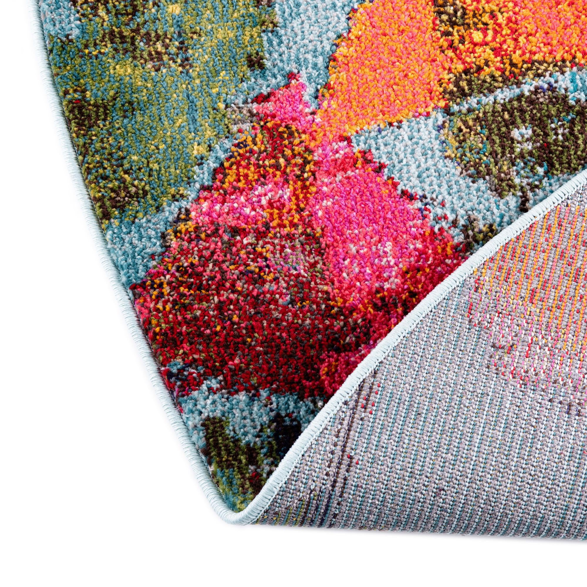 7' 10 x 10' Washable Vivid Oval Rug