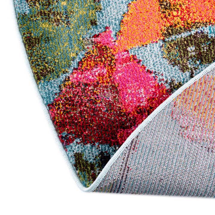 7' 10 x 10' Washable Vivid Oval Rug
