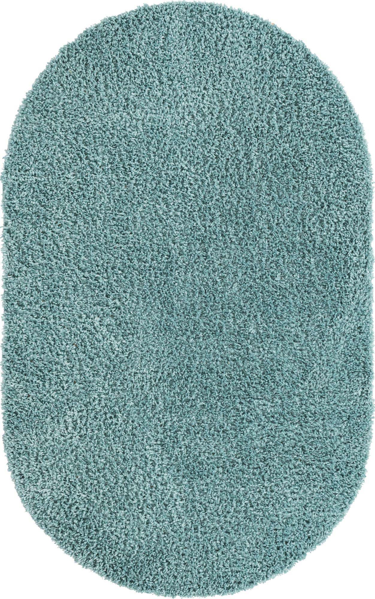 5' 3 x 8' Zermatt Shag Oval Rug