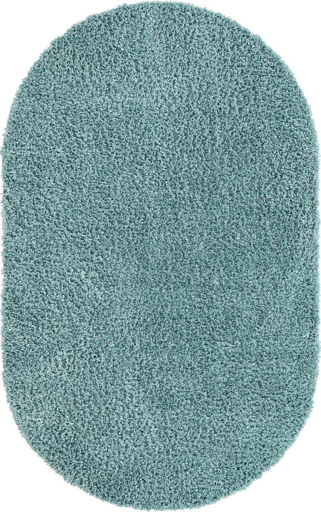 5' 3 x 8' Zermatt Shag Oval Rug