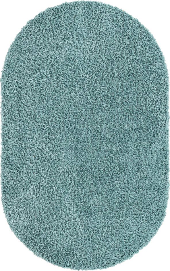 Detail image of 5' 3 x 8' Zermatt Shag Oval Rug