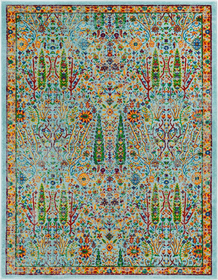 Detail image of 5' 3 x 8' Calypso Rug