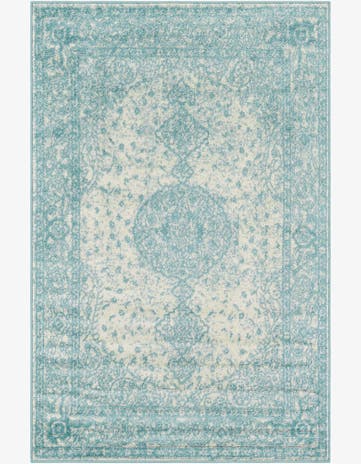Aqua Dover Rug