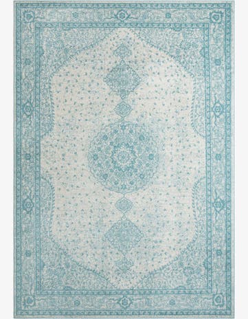 Aqua Dover Rug