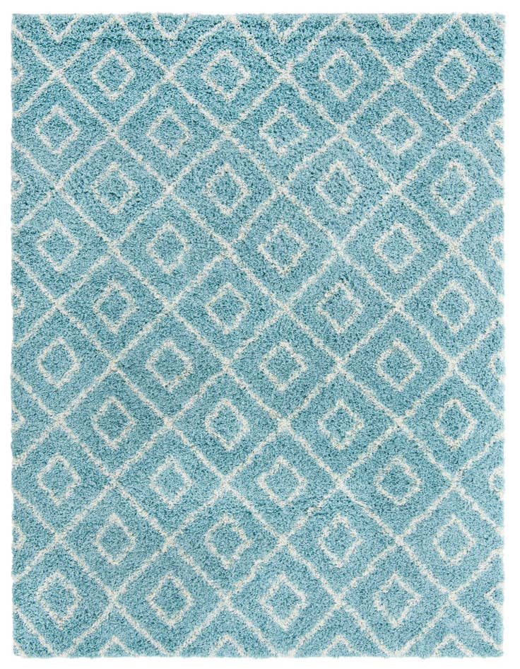 Detail image of 7' 10 x 10' Lattice Shag Rug